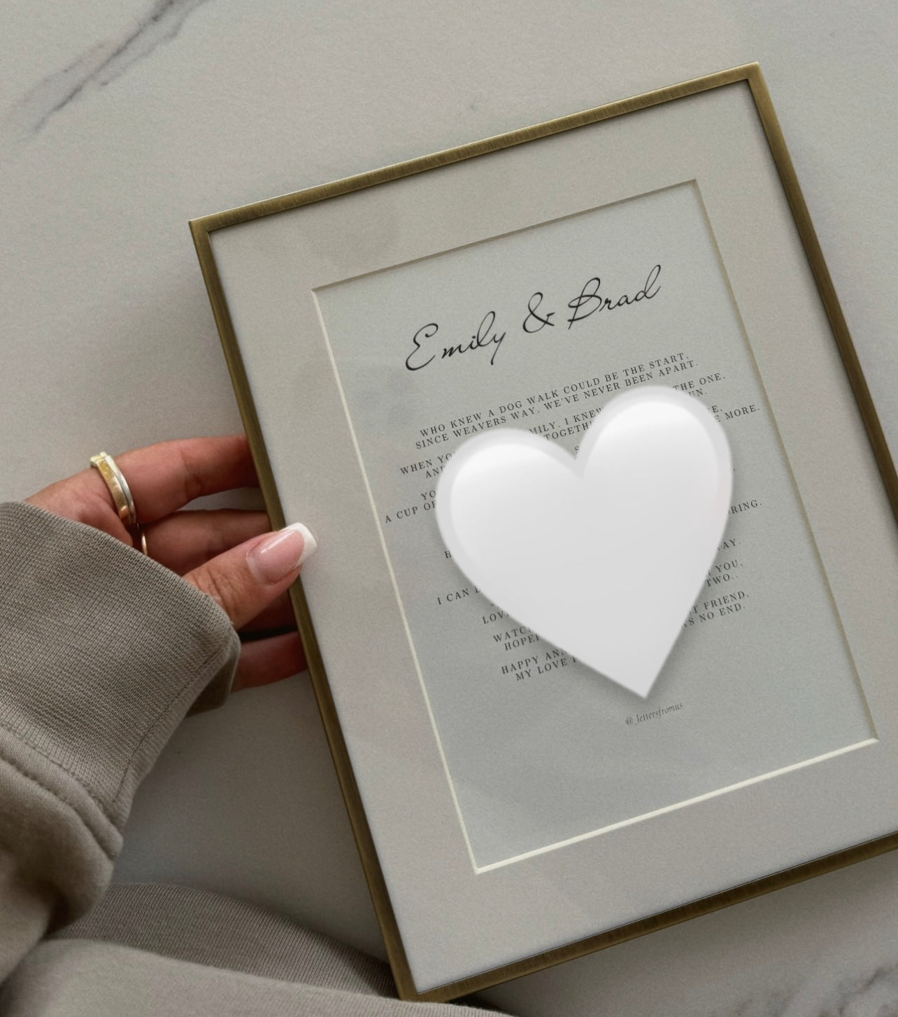 Poetry gift
